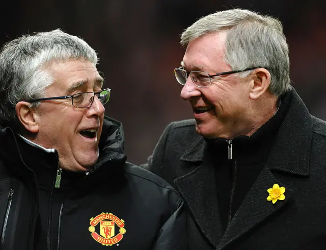 Albert Morgan and Sir Alex Ferguson