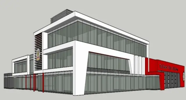 Fire station plan