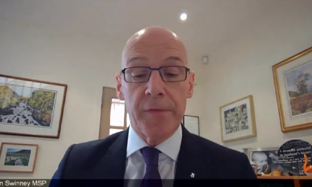 Deputy First Minister John Swinney