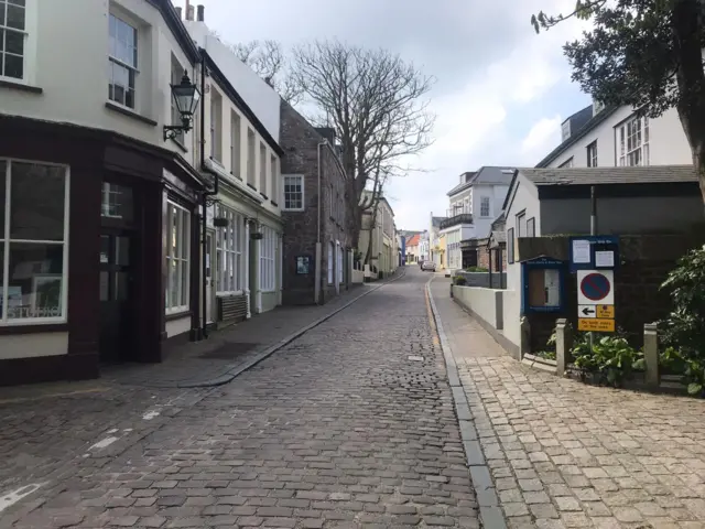 Victoria Street in Alderney