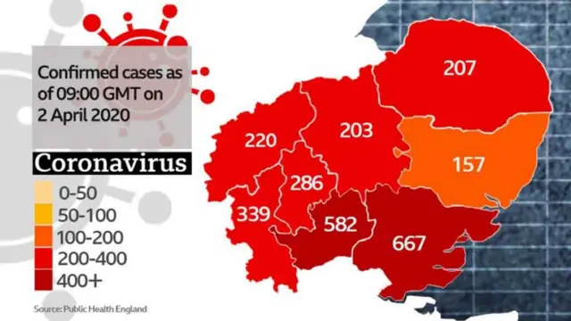 Coronavirus cases