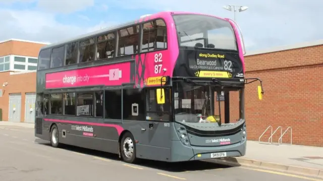 A National Express bus