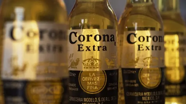 Corona beer bottles