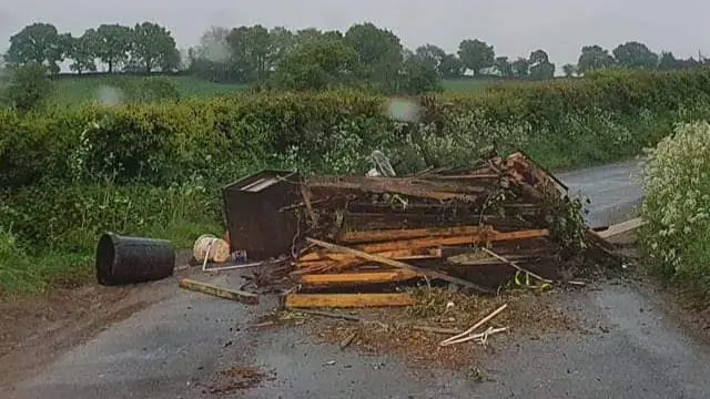 Photo of fly-tipping in Cradley