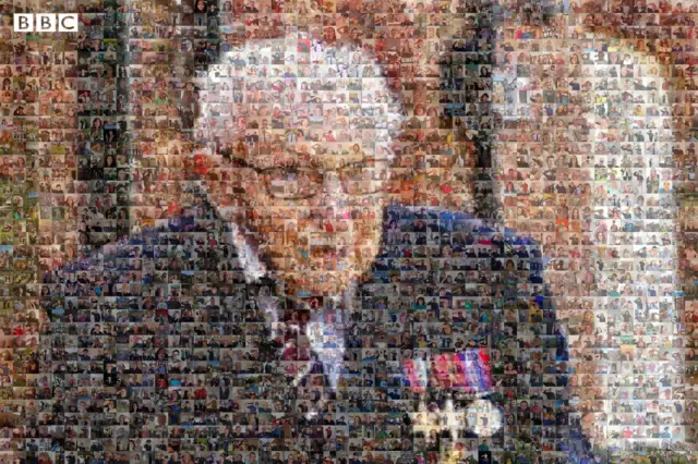 Captain Tom Moore mosaic