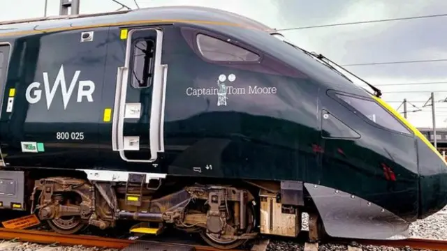 Train named after Captain Tom Moore