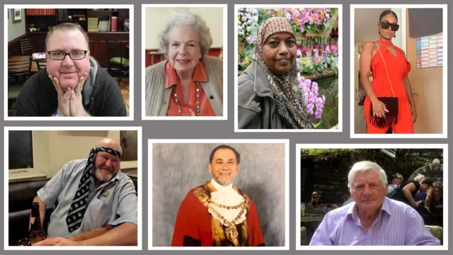 Seven people who died in the UK on 12 April