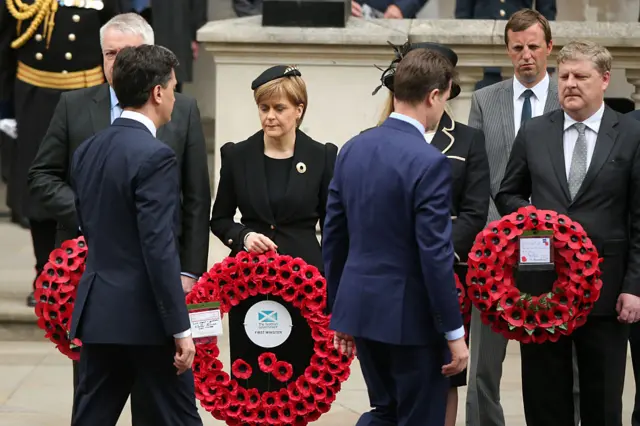 The 70th anniversary was marked at a service in London