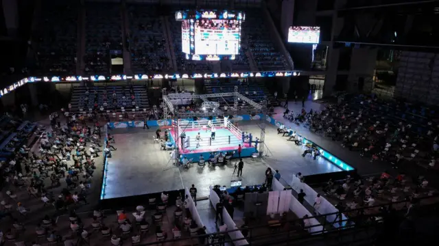 Boxing match in Nicaragua