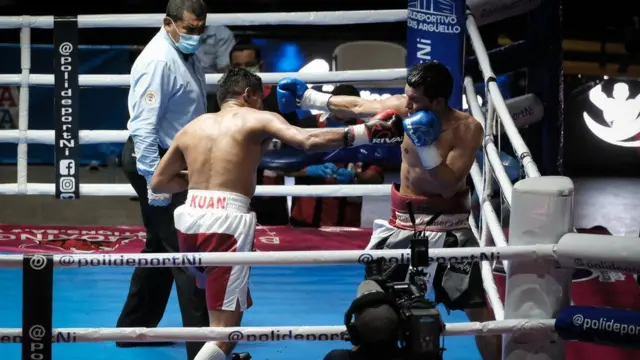 Boxing match in Nicaragua