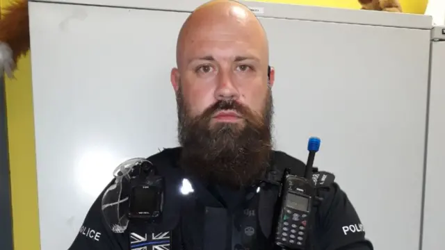 Nottinghamshire Police officer Anthony Brice