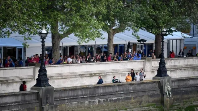 People on the South Bank