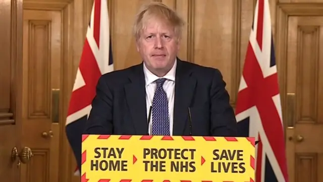 UK Prime Minister Boris Johnson