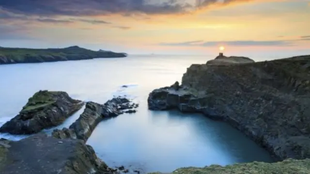 Blue Lagoon at Abereiddi