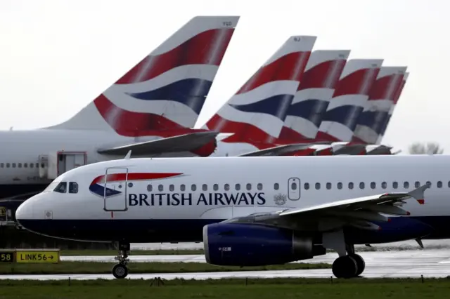 British Airways planes