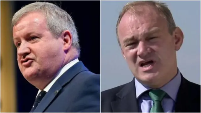 Ian Blackford and Ed Davey