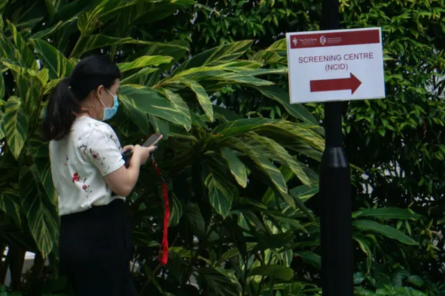 Coronavirus patients are being cared for at the National Centre for Infectious Diseases in Singapore