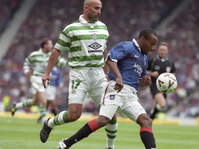 Rod Wallace was the Rangers hero in 1999