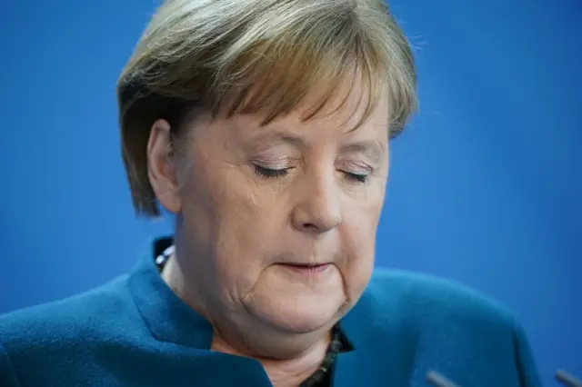 German Chancellor Angela Merkel