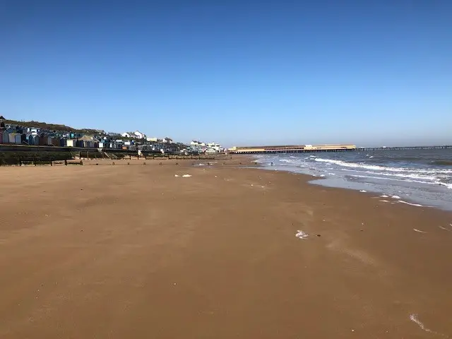 Walton beach and pier