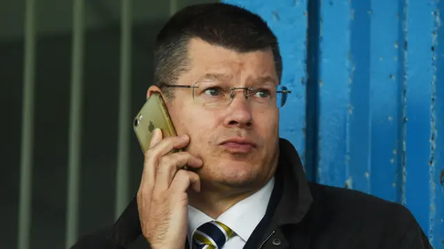 Neil Doncaster is chief executive of the Scottish Professional Football League