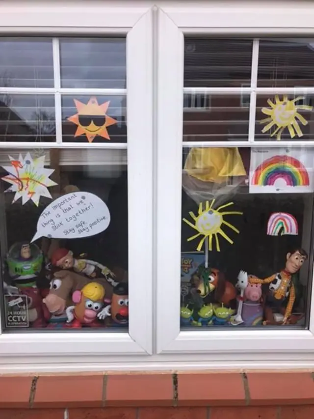 Toy Story window display