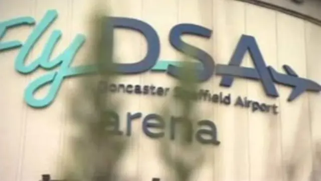 Fly DSA arena branding