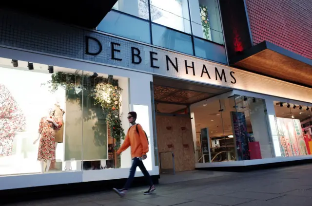 Debenhams store