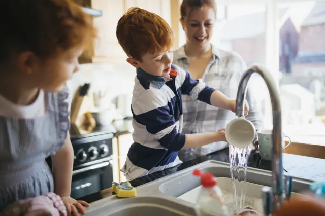 Children at home