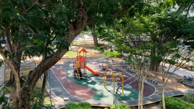 Empty playground