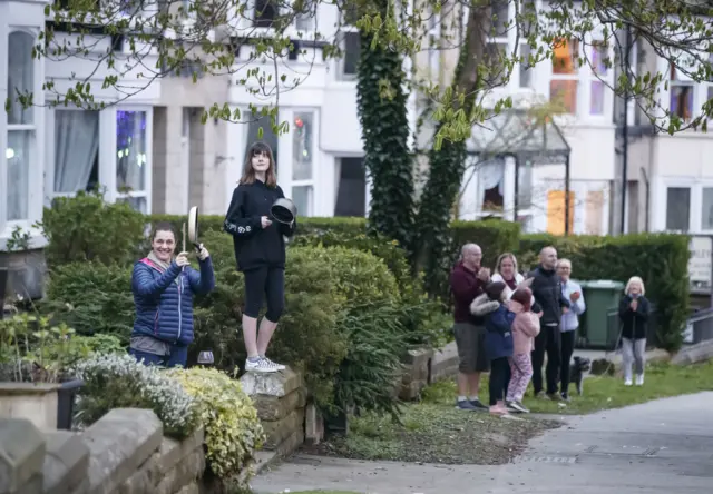 Clap for Carers in Harrogate