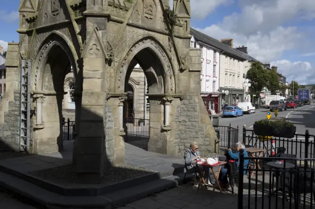 Machynlleth town centre