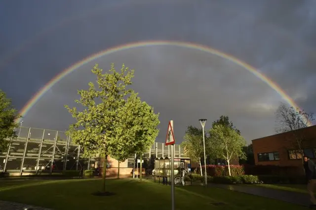 Rainbow over Peterborough