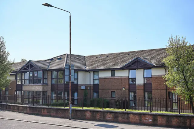 A general view of the privately operated Castle View care home in Dumbarton