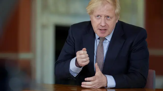 UK Prime Minister Boris Johnson