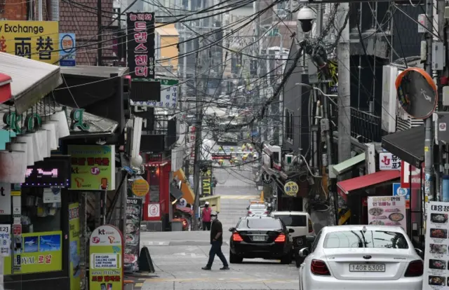 Itaewon district in South Korea's capital