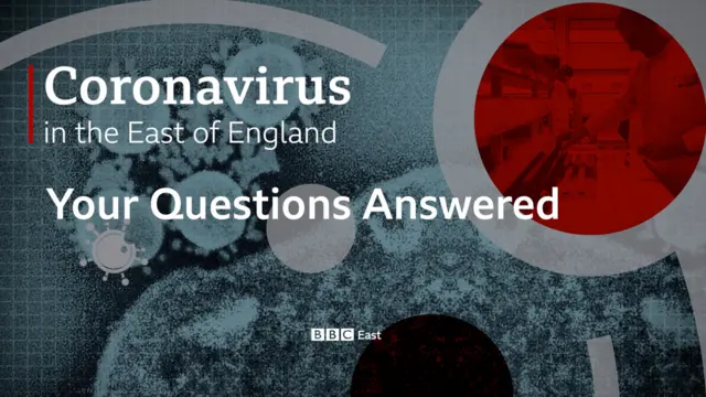 Coronavirus in the East of England graphic