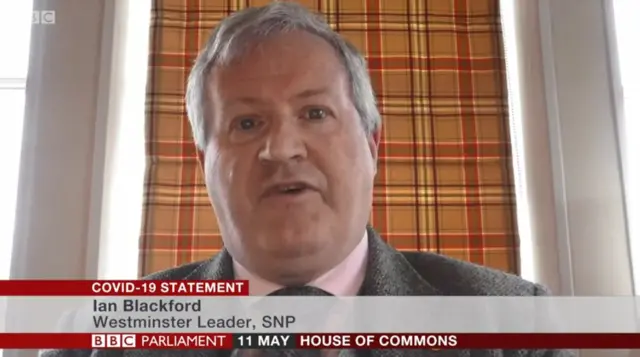 SNP Westminster leader Ian Blackford