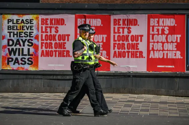 Police in Glasgow