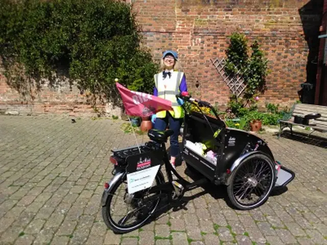 Amanda from Bury St Edmunds Rickshaw project