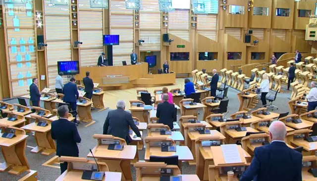 Holyrood hybrid sitting