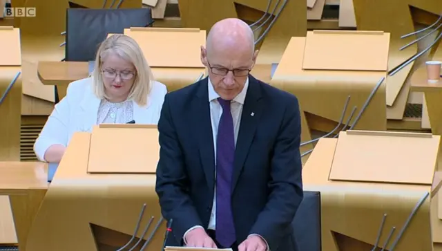 Deputy First Miniser John Swinney