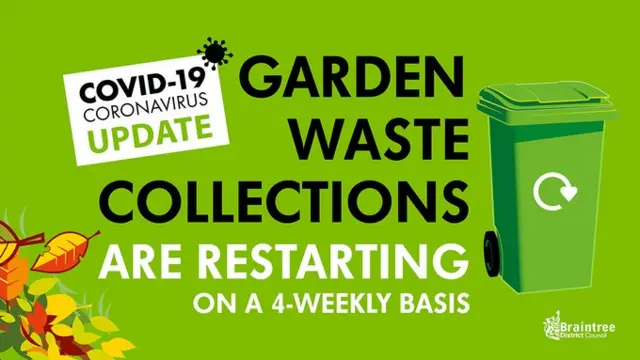 Garden waste notice