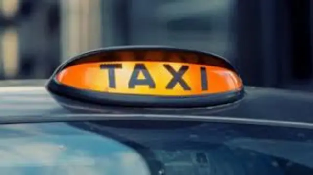 Taxi sign