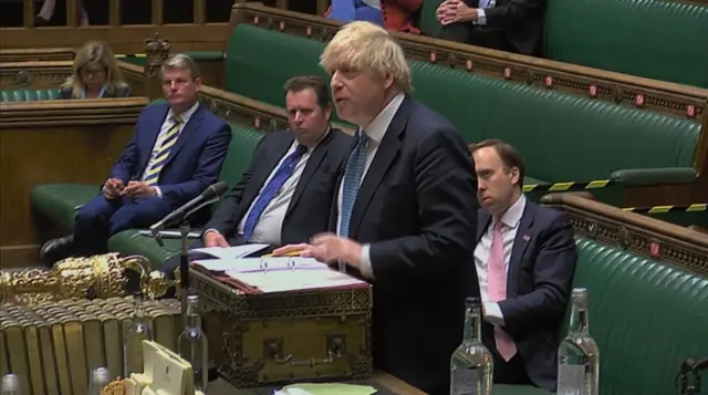 Boris Johnson at PMQs