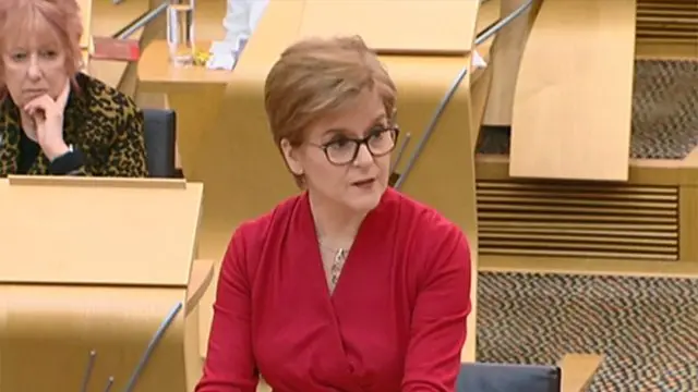 Nicola Sturgeon will deliver a brief coronavirus update ahead of FMQs