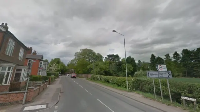 Blaby Road, in Enderby, Leicestershire