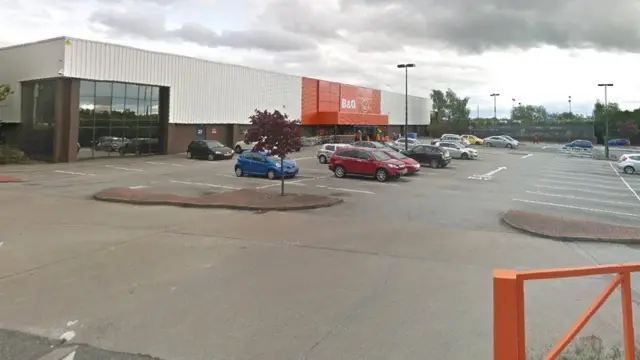 B&Q in Eastwood, Nottingham