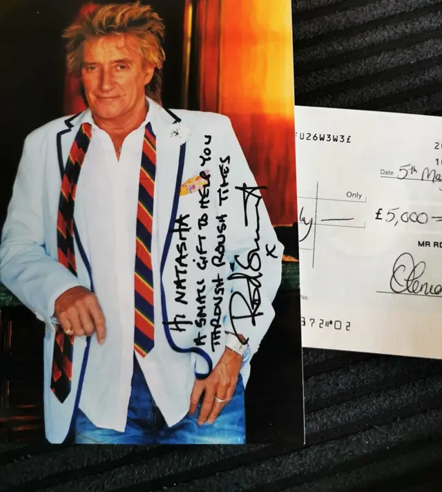 Neges a siec Rod Stewart i Natasha Jenkins