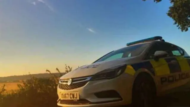 Herts police car